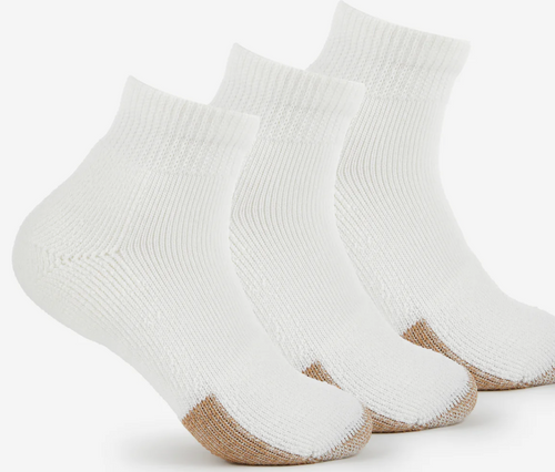 Thorlo Unisex Ankle Sock White TMX000
