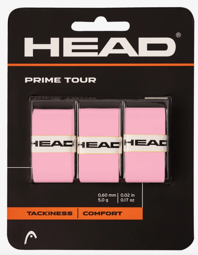 Head Prime Tour 3 Pack Pink