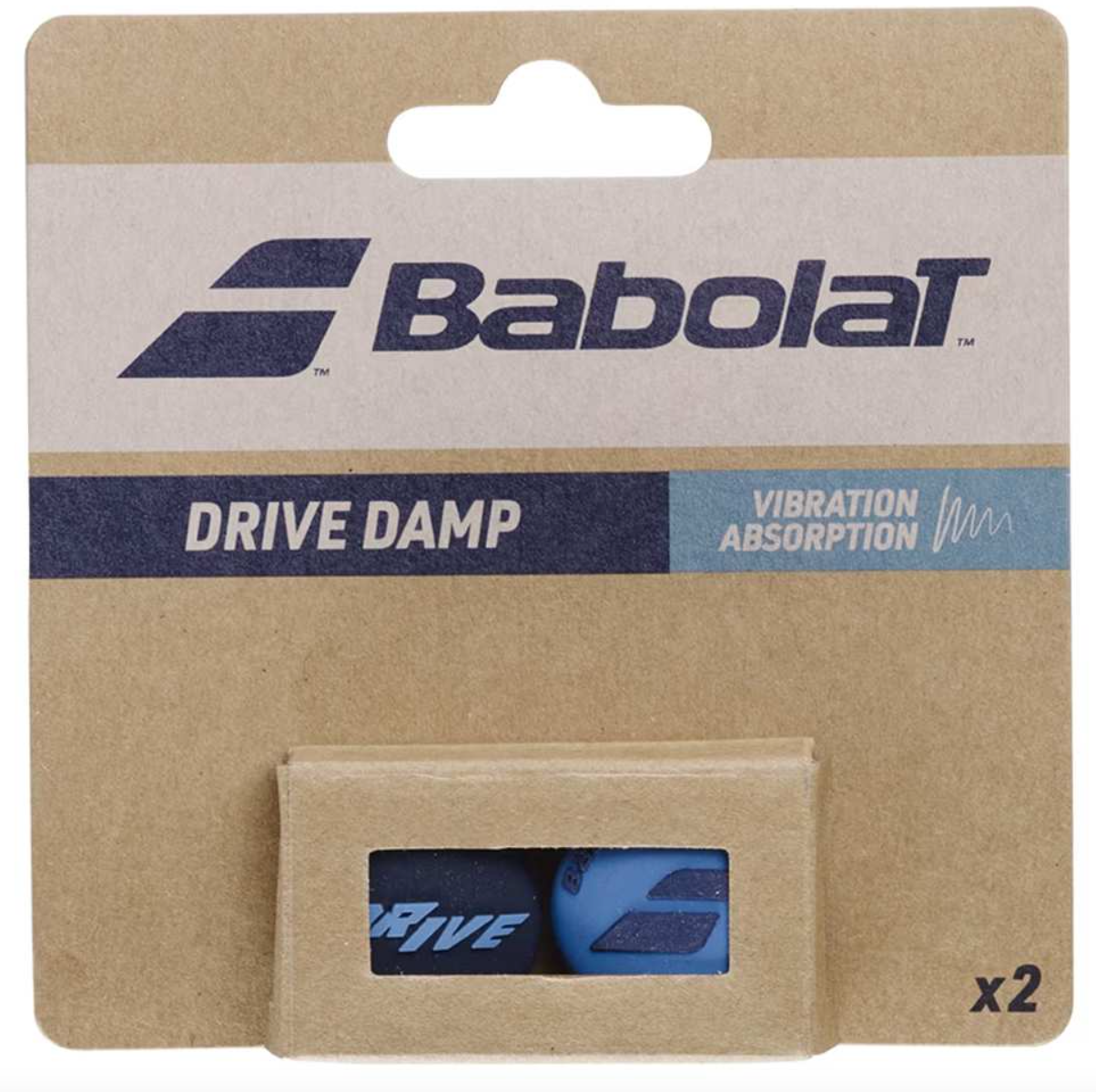 Babolat Drive Damp Vibration Dampener 2-Pack