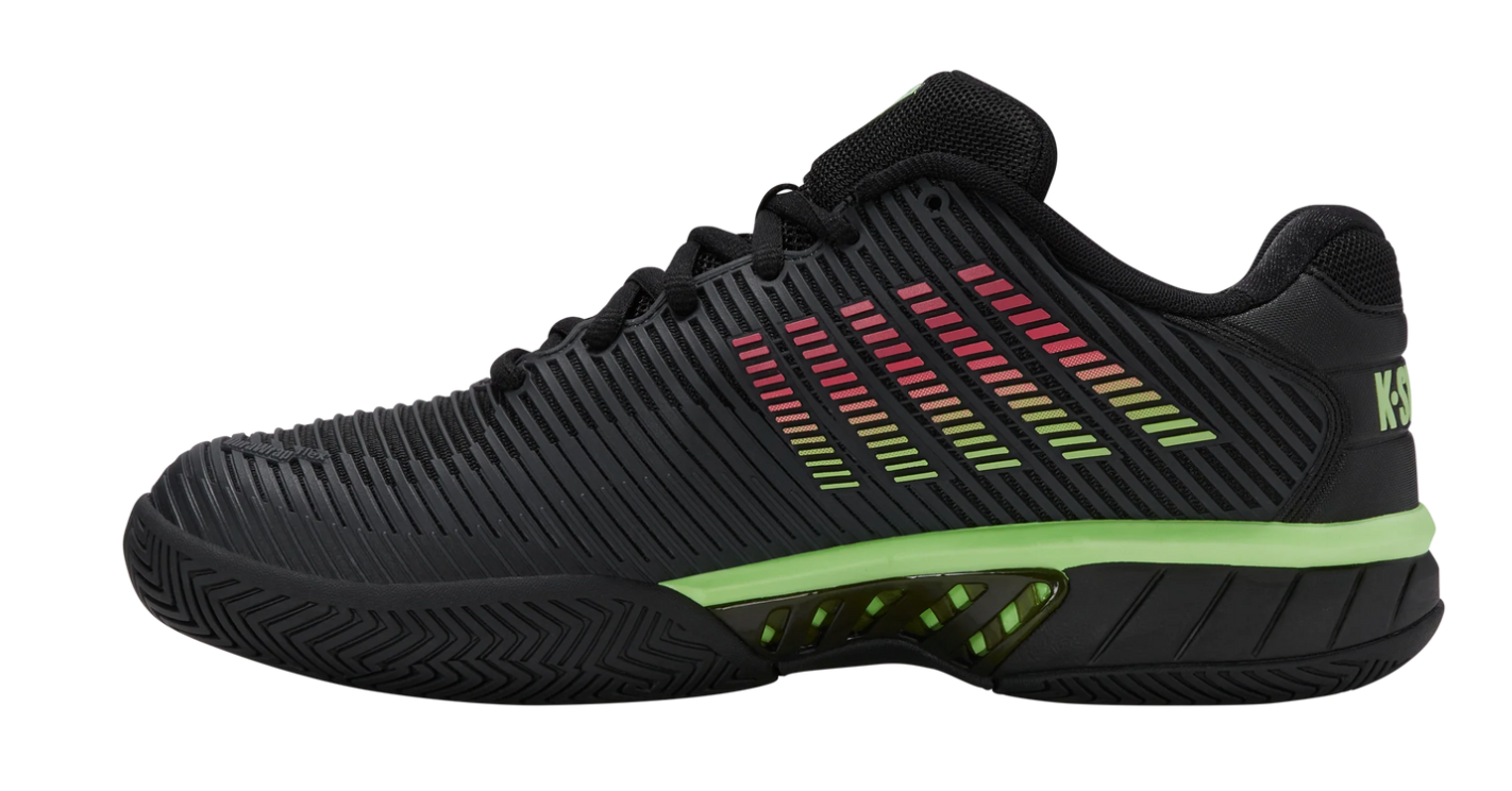 K-Swiss Men's Hypercourt Express 2 Wide (Black/Green)