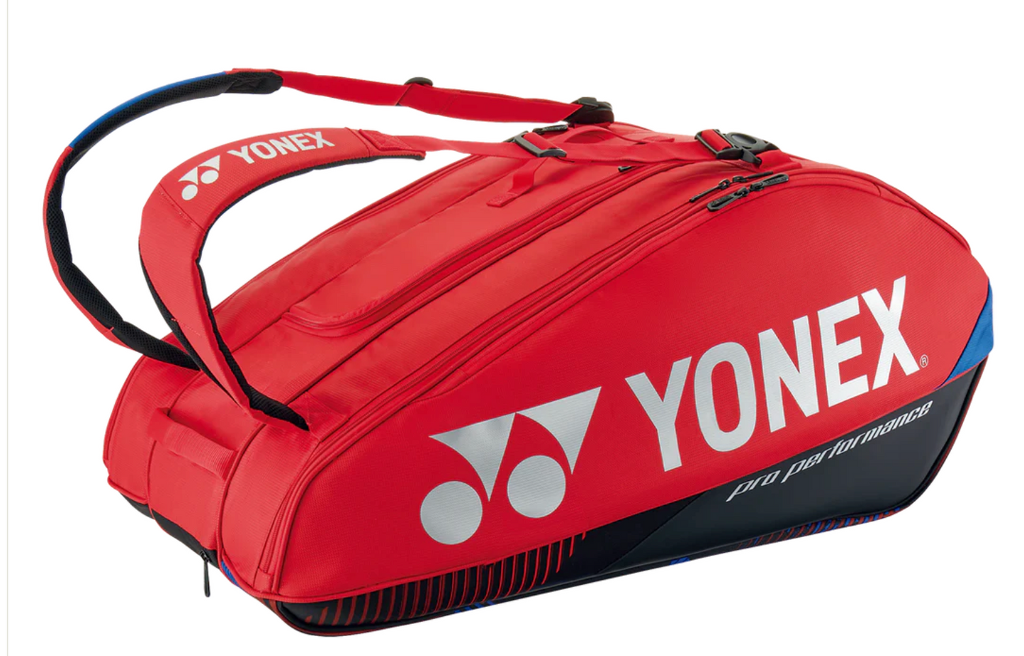 Yonex Pro Racquet Bag 9 pack Scarlett Red