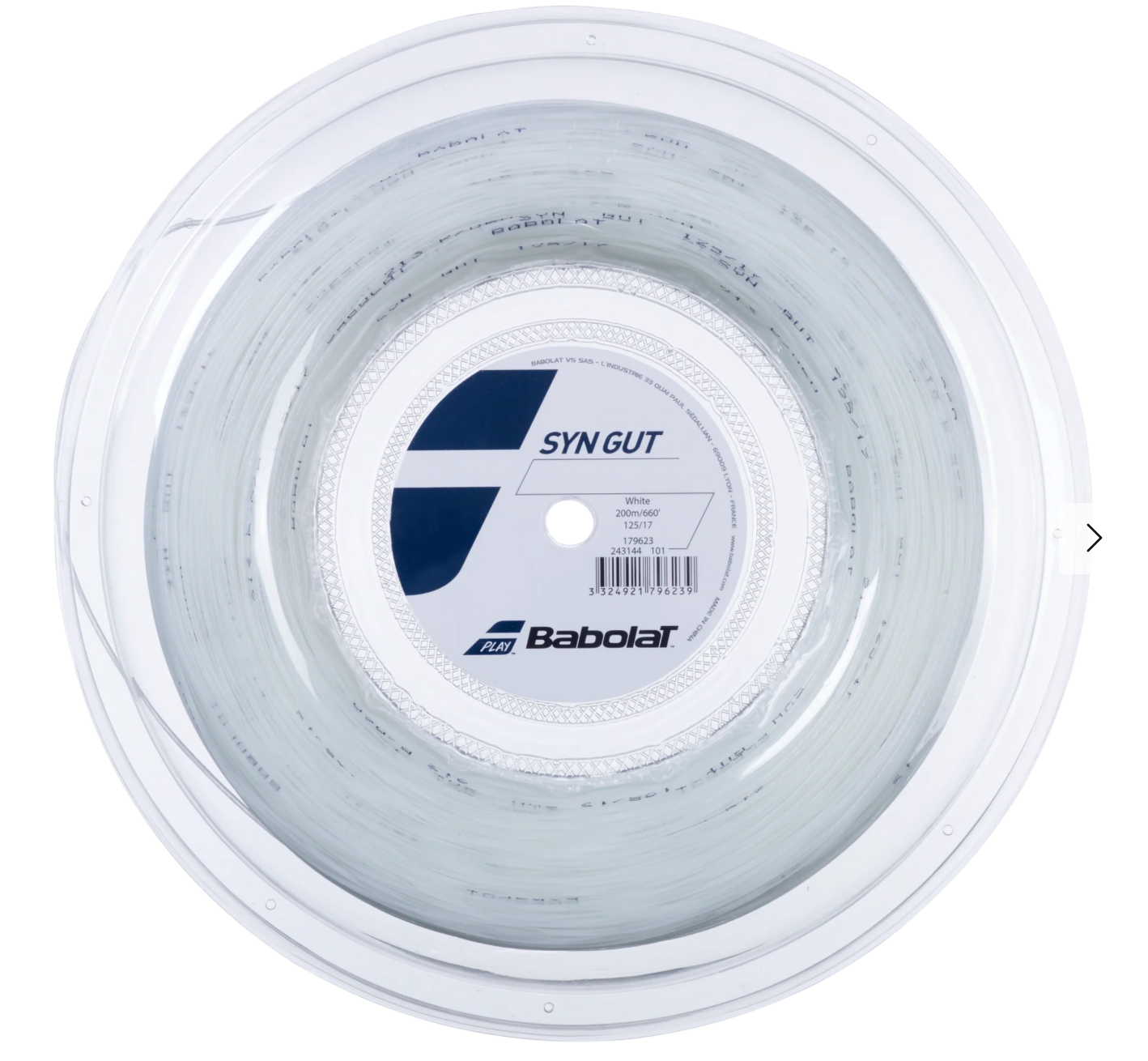 Babolat Syn Gut White String Set