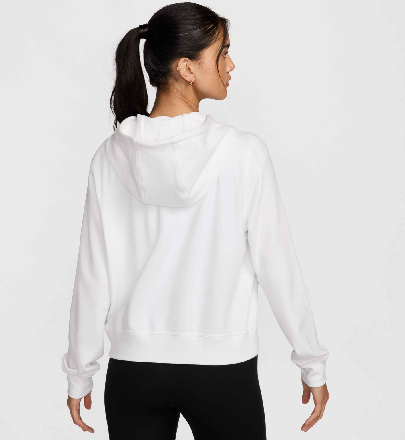Nike Women's Dry Fit Hoodie White