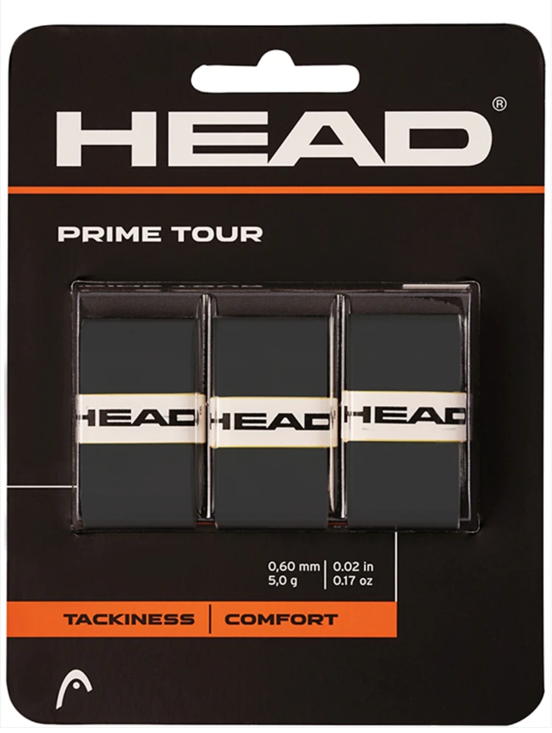 Head Prime Tour 3 Pack Black
