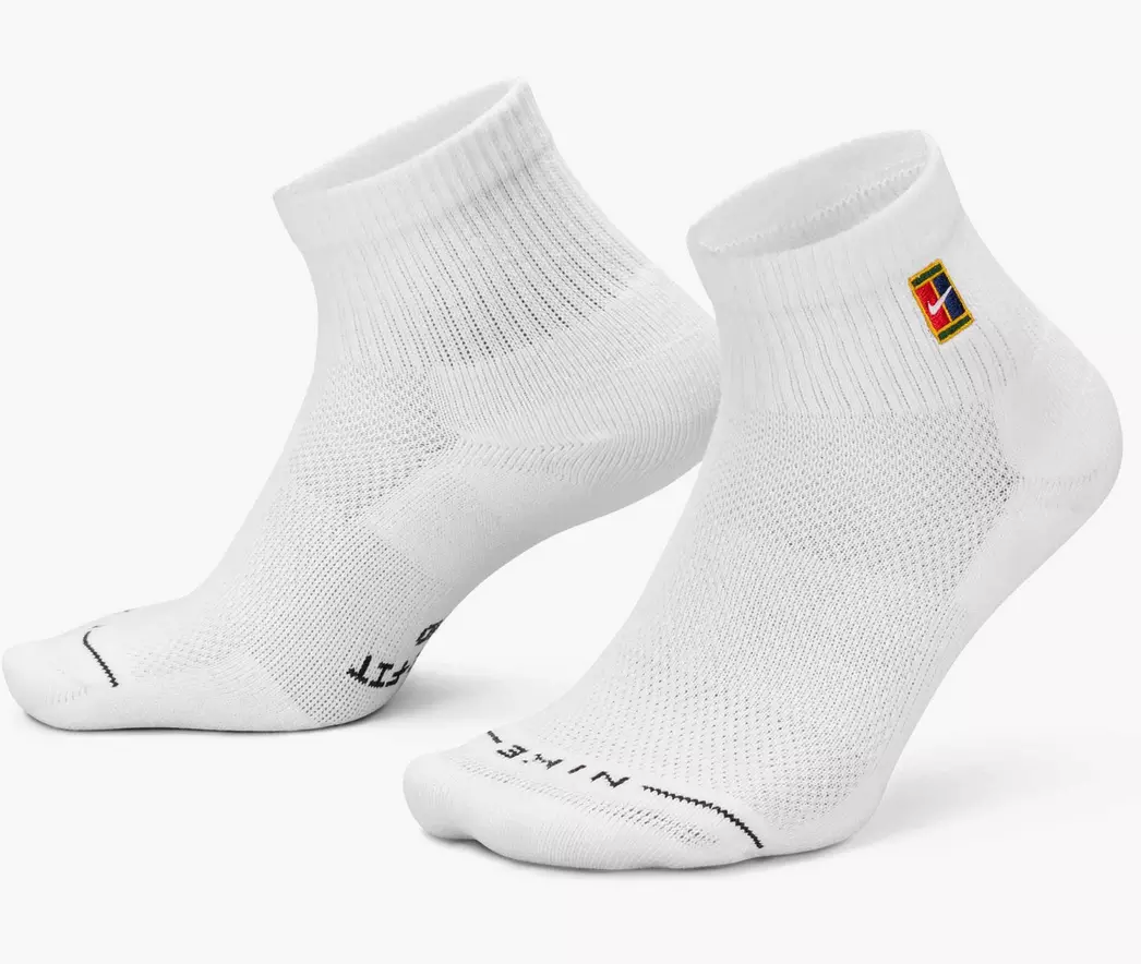 NikeCourt Tennis Socks Ankle White (3 pack)