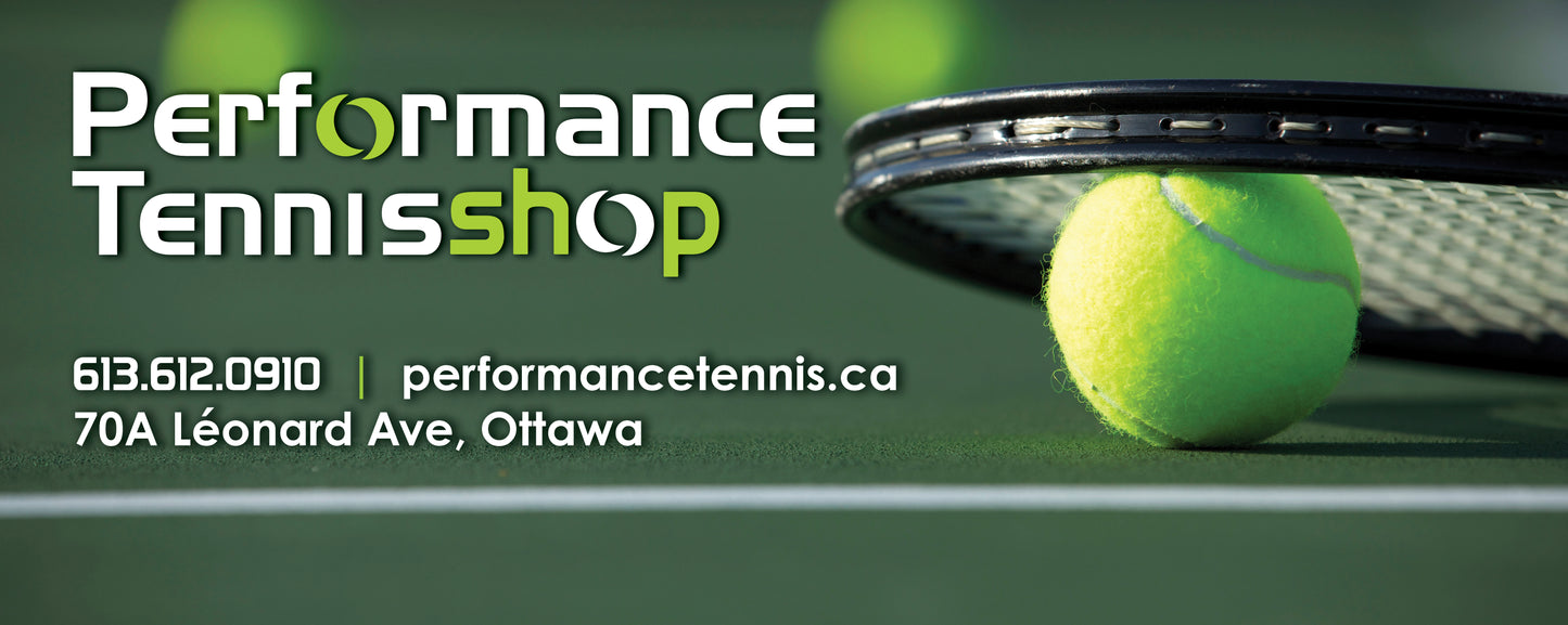 Tennis racquet stringing service