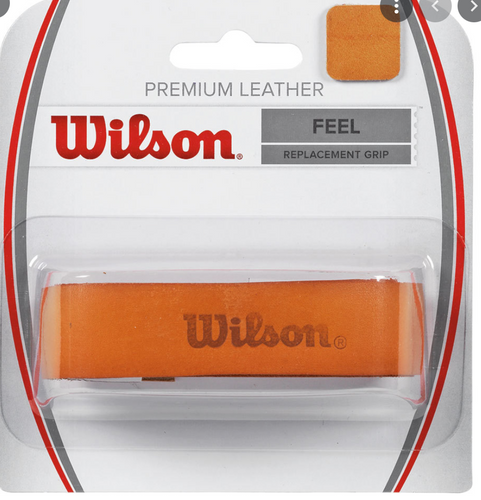 Wilson Premium Leather Replacement Grip (Brown)