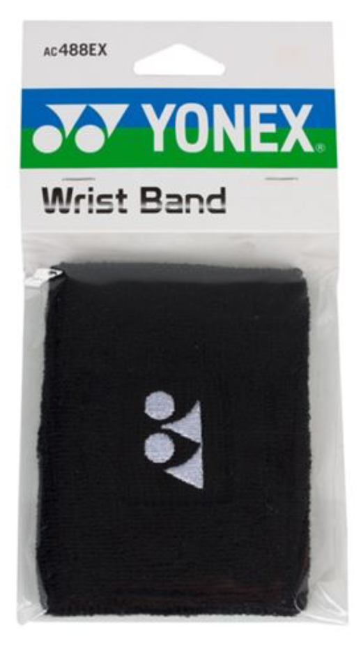 Yonex 3" Wrist Band Black