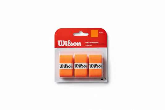 Wilson Pro Overgrip 3 Pack Orange