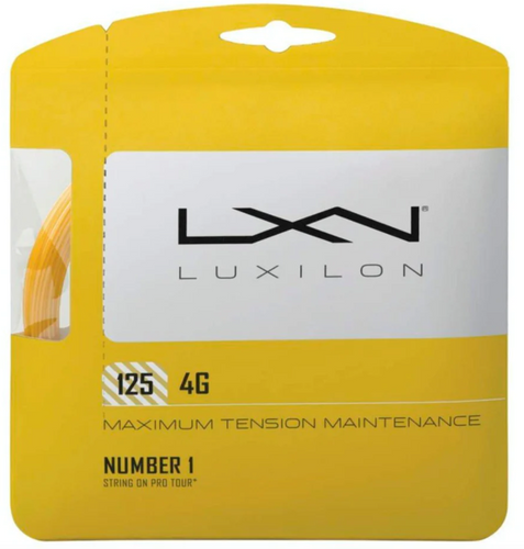 Luxilon 4G Tennis String set