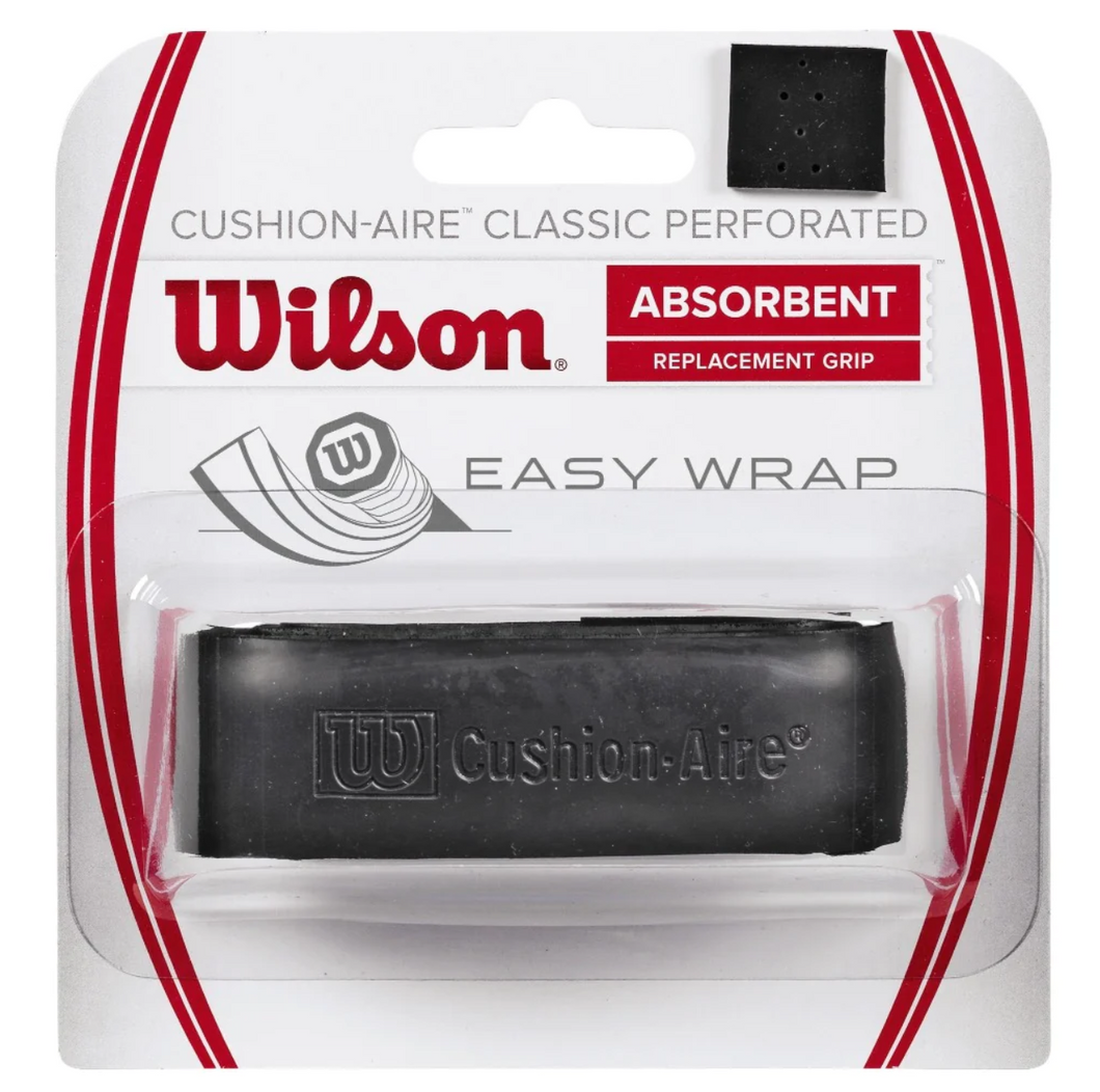 Wilson Cushion-Aire Perforated Replacement Grip (Black)