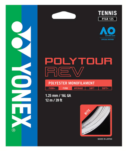 Yonex PolyTour Rev String Set White