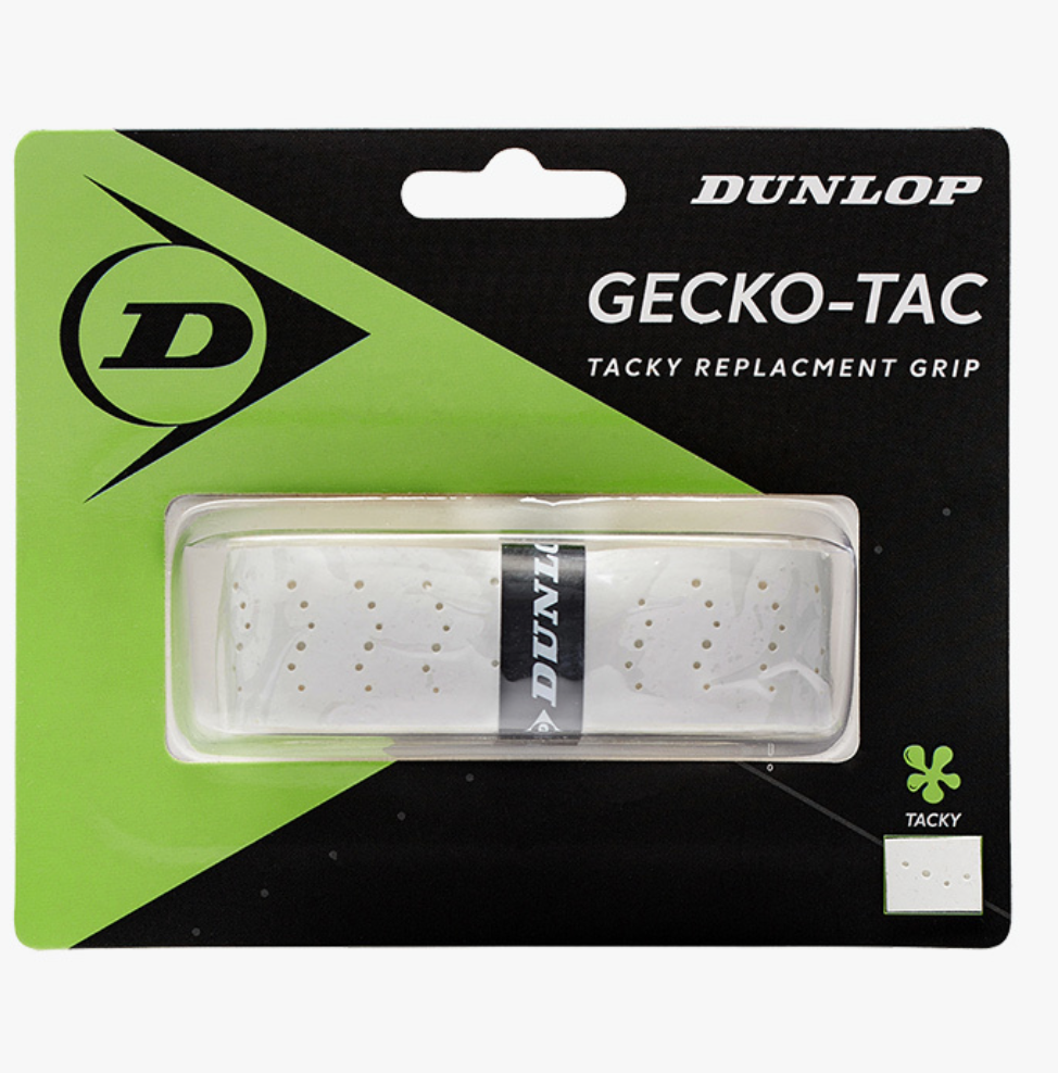 Dunlop Gecko Tac replacement grip White