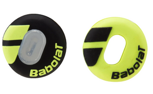 Babolat Custom Damp 2 pack (Black/Yellow)