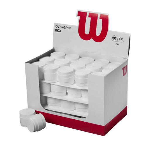 Wilson Pro Comfort Overgrip 60 pack (White)