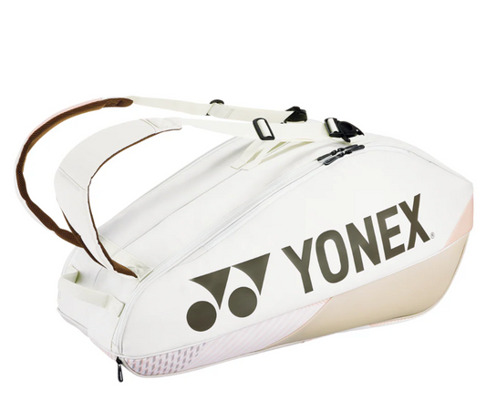 Yonex Pro Racquet Bag 6 pack - Sand Beige