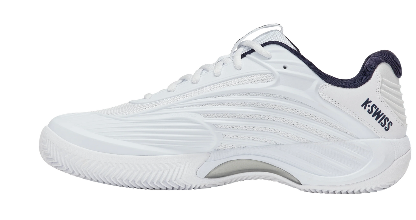 K-Swiss Hypercourt Express 3 Wide Men's (White/Silver)