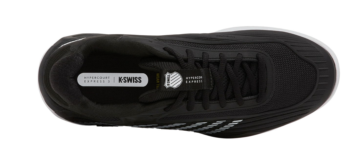 K-Swiss Hypercourt Express 3 Wide Men's (Black)