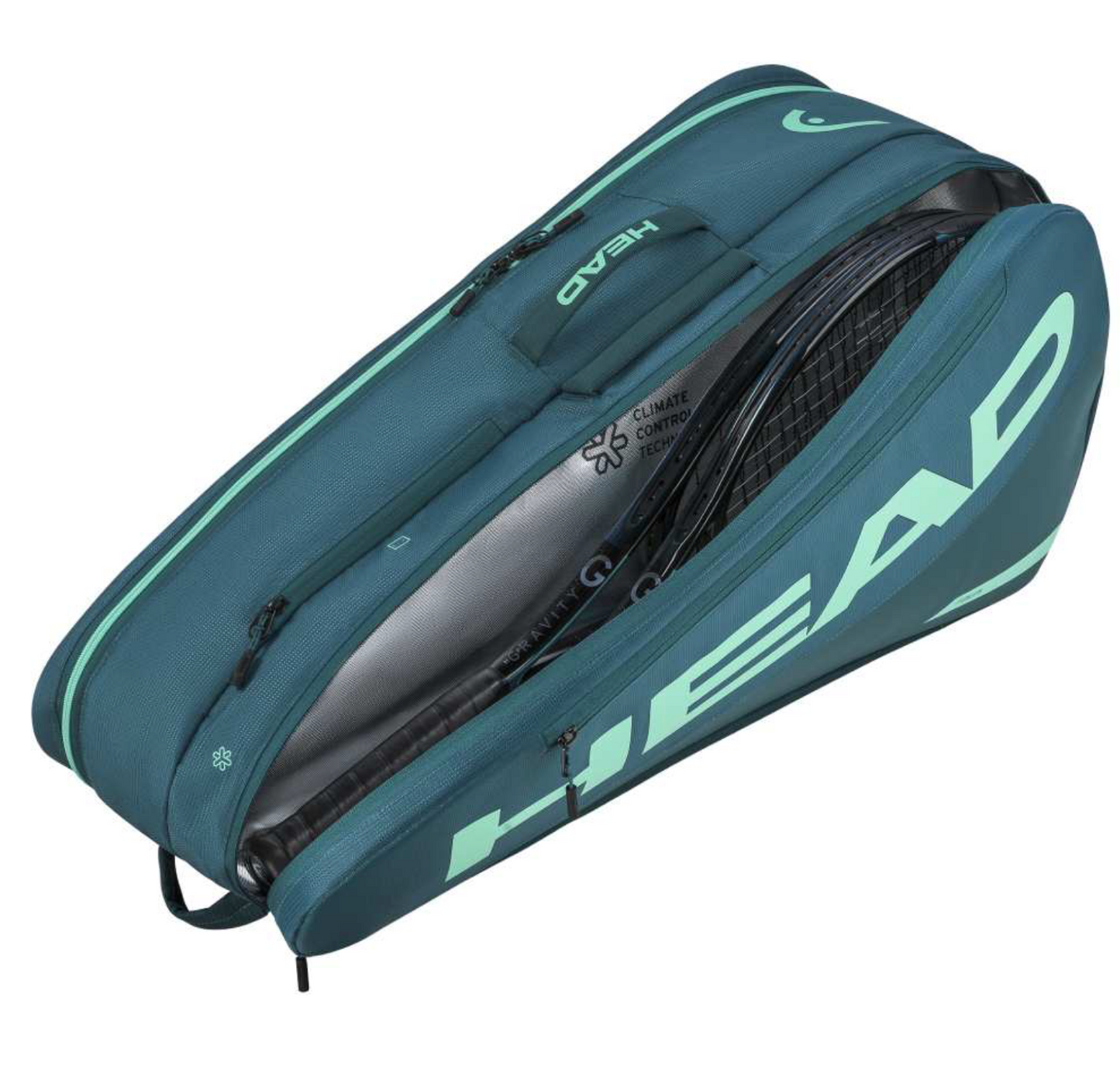 Head Tour Racquet Bag M (Green)