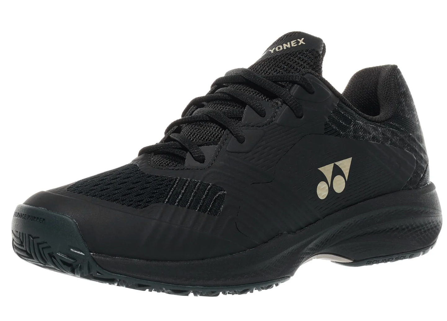 Yonex Sonicage Mens Tennis Shoe- Black/Mocha Grey
