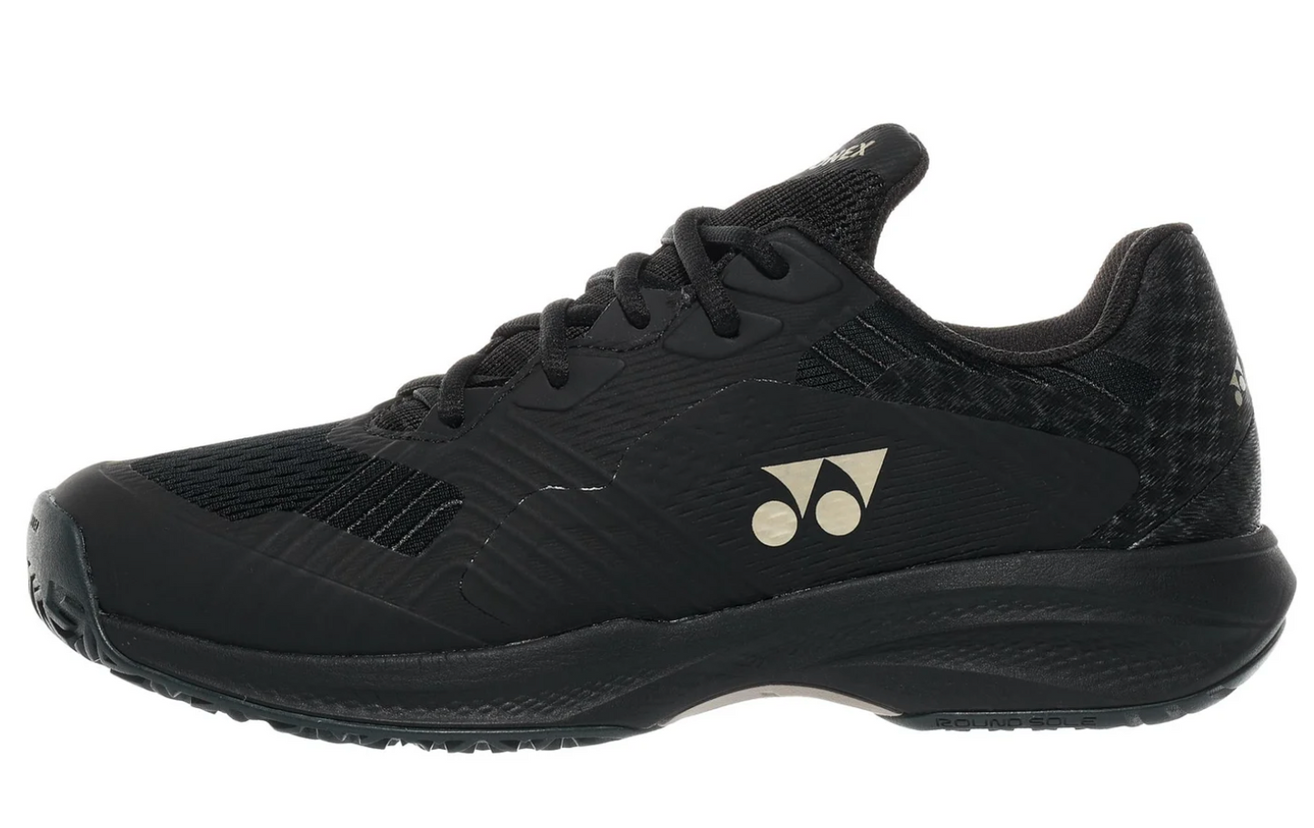 Yonex Sonicage Mens Tennis Shoe- Black/Mocha Grey