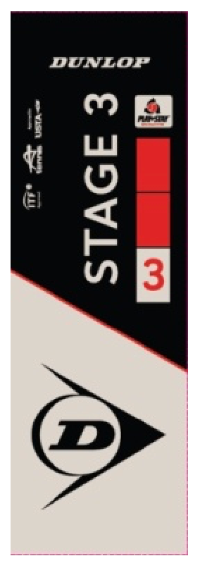 Dunlop Stage 3 Red Tennis Balls - box of 12 balls