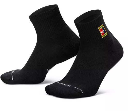 NikeCourt Tennis Socks Crew Black (3 pack)