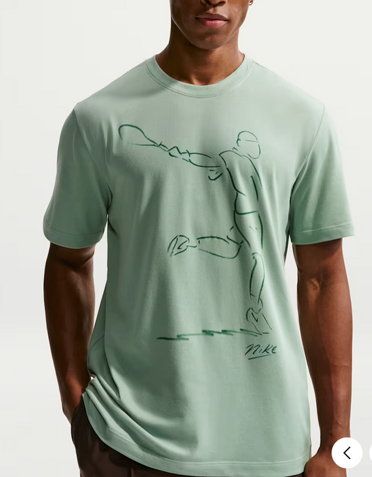 Nike Court Mens Tee French Open Green
