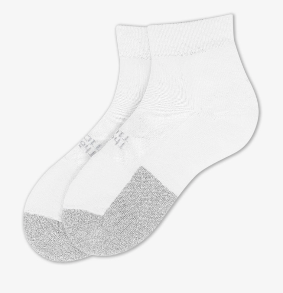 Thorlo Lite Padded Ankle Sock T1CMU White