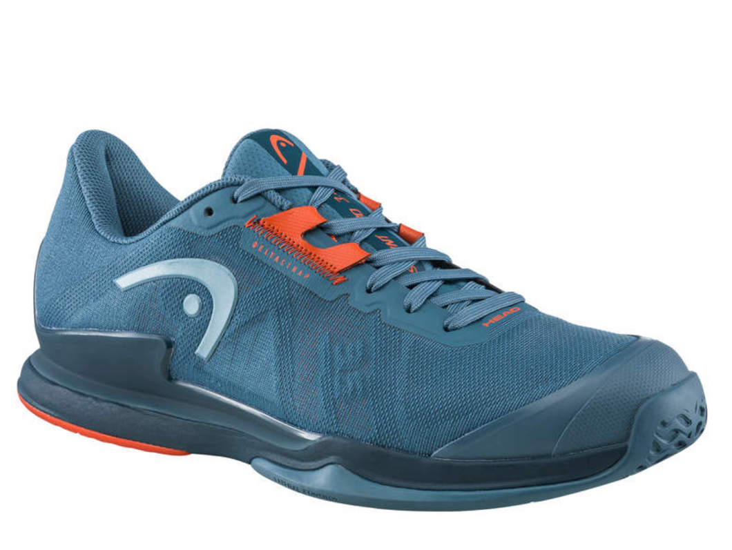 Head Sprint Pro 3.5 Mens Tennis Shoe (Bluestone/Orange)