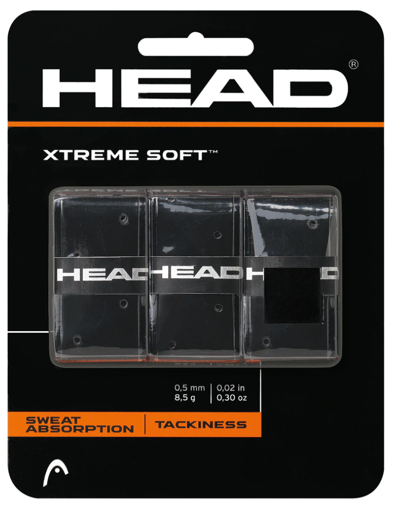Head Xtreme Soft 3 Pack Black