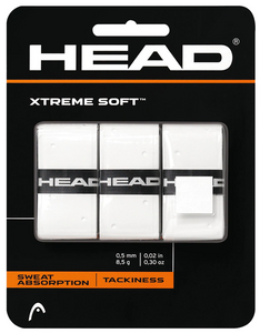 Head Xtreme Soft 3 Pack White