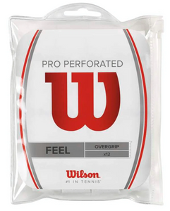Wilson Pro Perforated Overgrips 12 pack