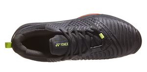 Yonex Sonicage 3 Mens Tennis Shoe- Black/Lime