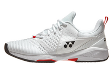 Load image into Gallery viewer, Yonex Sonicage 3 Mens Tennis Shoe- White/Red