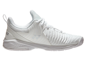 Yonex Sonicage 3 Womens Tennis Shoe- White/Silver