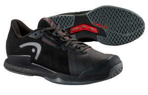 Head Sprint Pro 3.5 Mens Tennis Shoe (Black/Red)