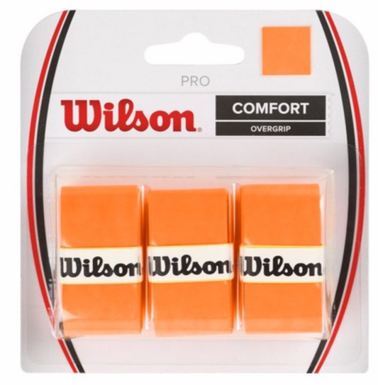 Wilson Pro Overgrip 3 Pack Orange