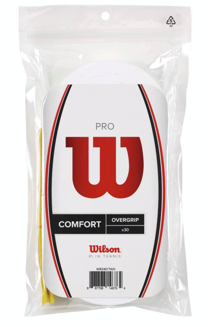 Wilson Pro Overgrip 30 pack (white)