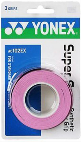 Yonex Super Grap 3 pack French Pink