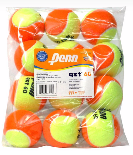 Penn QST 60 Orange Ball (12 pack)