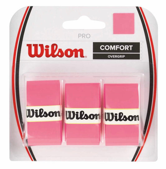 Wilson Pro Overgrip 3 Pack Pink
